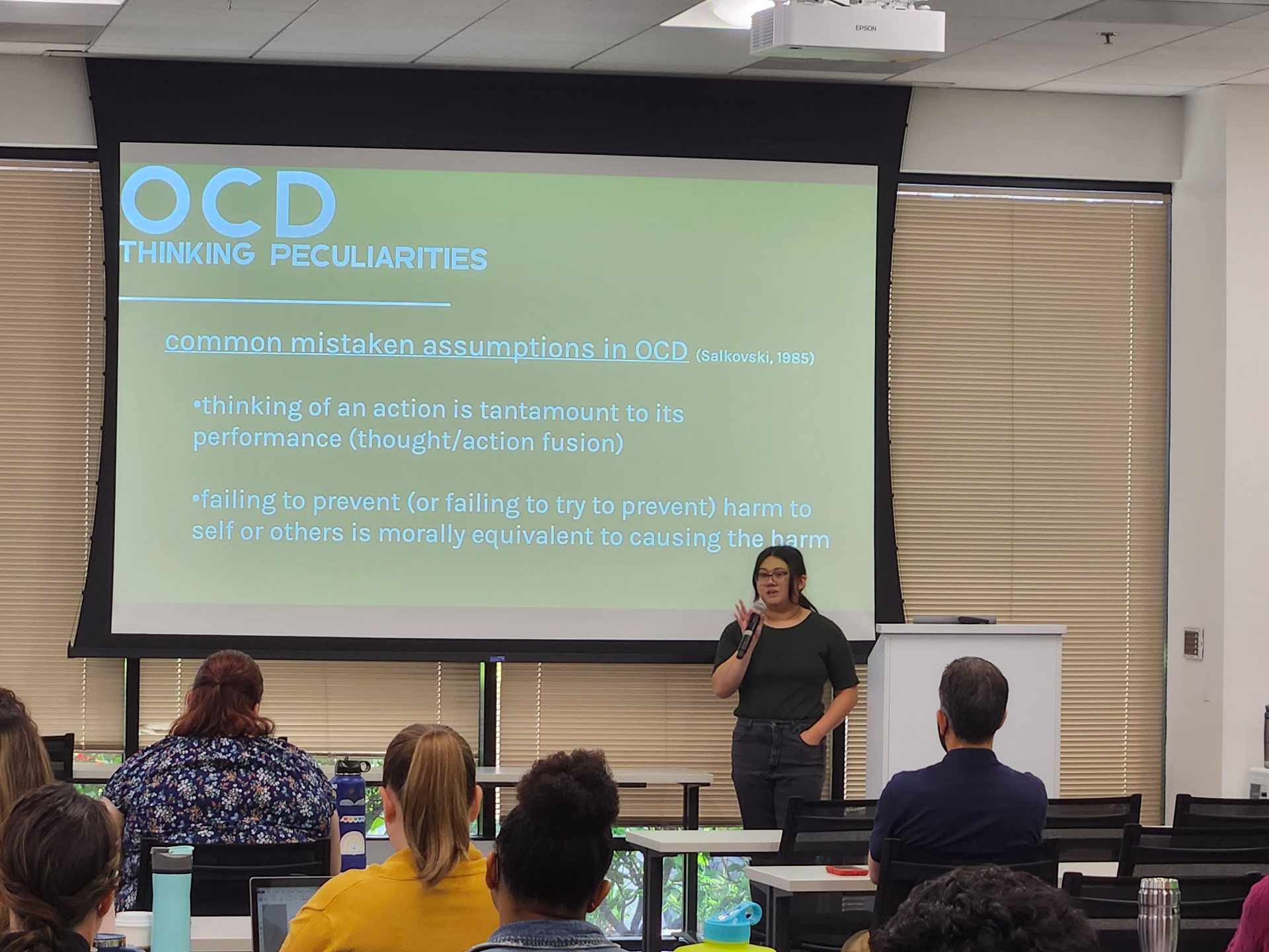 CBT SoCal's expert OCD and Anxiety therapists Martin Hsia and Melissa Aristoza provided a training to an audience of providers with the Orange County Health agency in Orange, CA